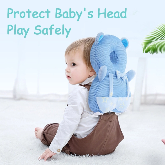 Baby Head Protection Anti Crash Pillow Pad Kids Learn To Walk Infant Neck Cute Wings Nursing Safety Cushion Toddler Headrest HS