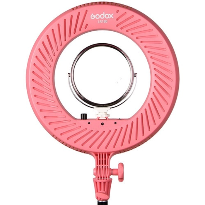 Godox LR180 14.2 Inches Ring Light Pink