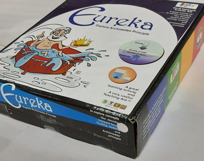 Eureka - Explore Archimedes Principle - Do It Yourself Activity Kit