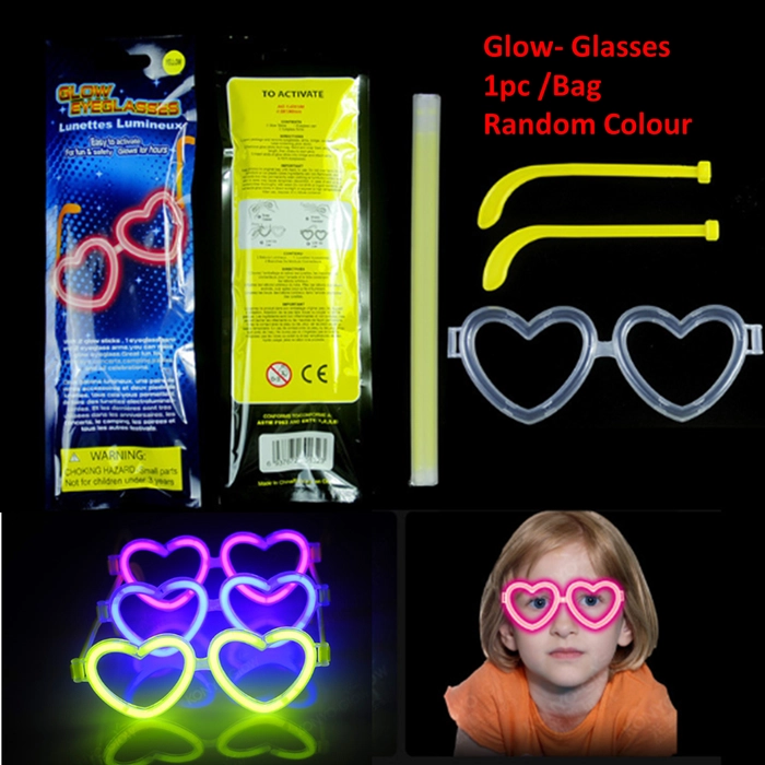 Beach Ball Glow 30cm Random Colour Light Up in The Dark Glow Glasses Hairband Mask Party Ball for Celebration Party