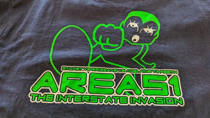 AREA51 - The Interstate Invasion T-Shirt (XL)