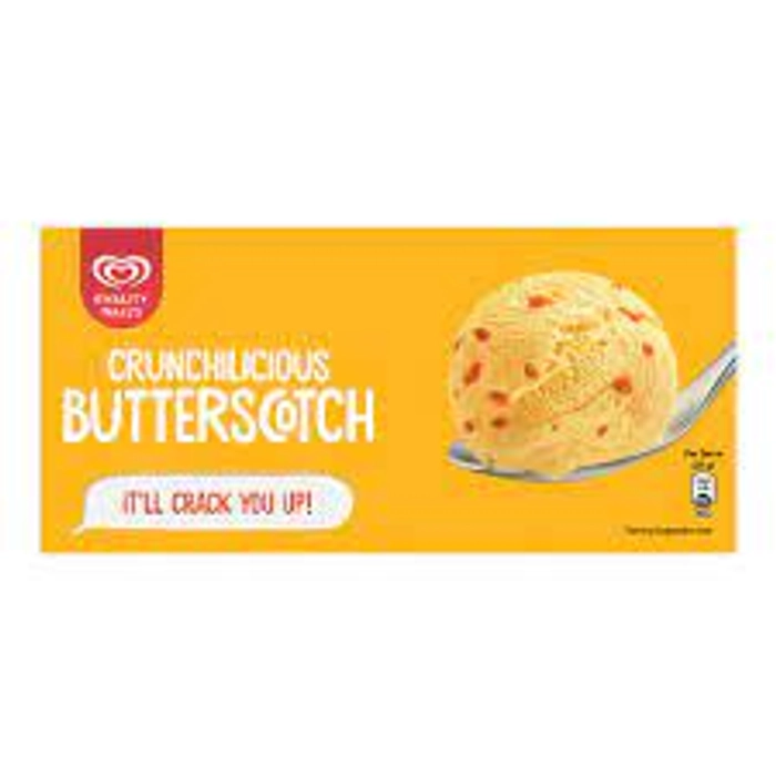 KWALITY WALLS PARTY PACK BUTTERSCOTCH TUB 700ML