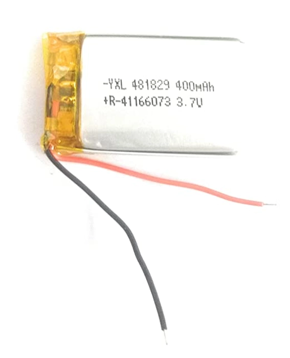 3.7V 400mAh LiPo Rechargeable Battery (56)