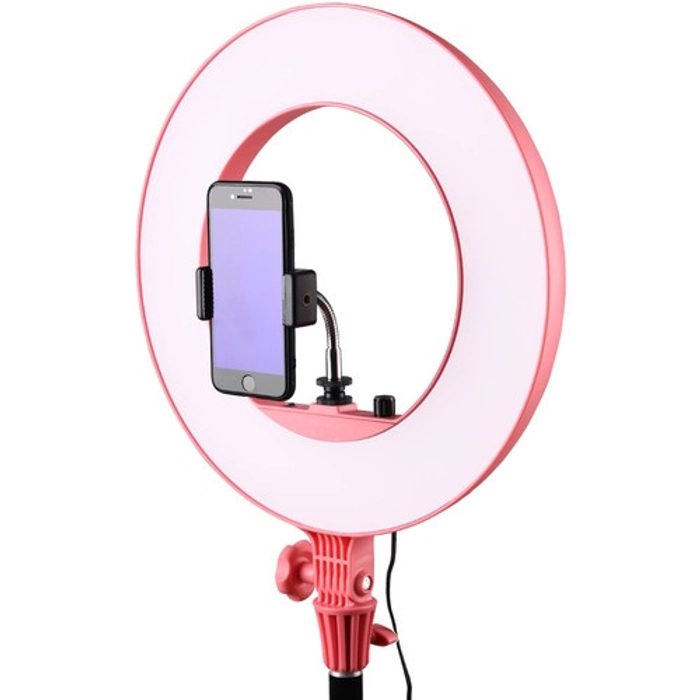 Godox LR180 14.2 Inches Ring Light Pink