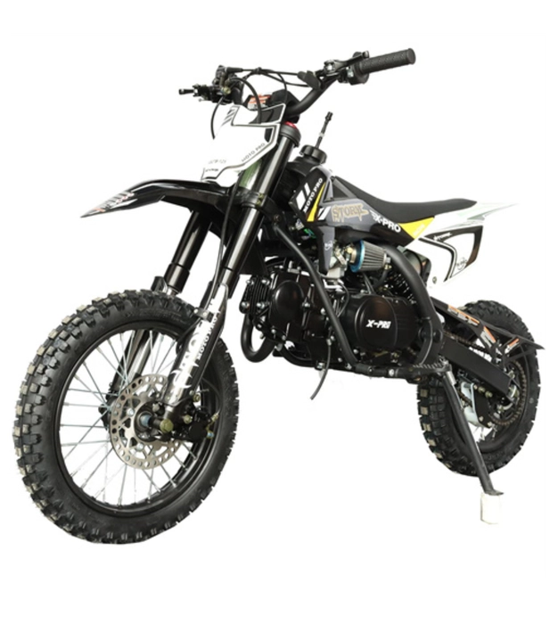 X-PRO Storm 52cc Zongshen Engine Kids Dirt Bike Pit Bike Youth Dirt Pit Bike  with 4-Speed Manual Transmission (Factory Package, Black) - Gur Toy