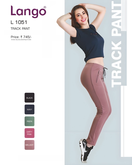 Ladies Dry Fit Track Pant, Model Name/Number: L1003 at Rs 1045/piece in  Mumbai