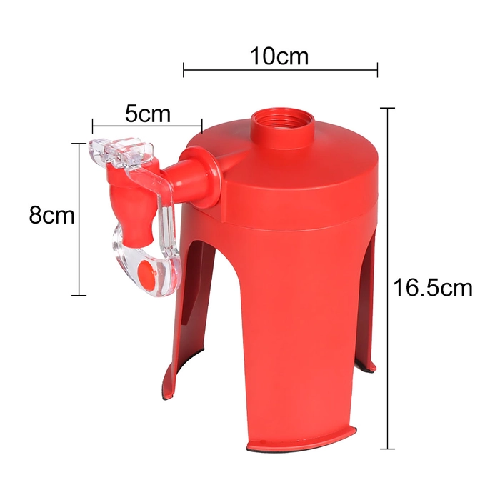 Portable Party Soda Dispenser Hand Pressure Water Dispenser Upside Down Drinking Fountains Party Dinner Supplies