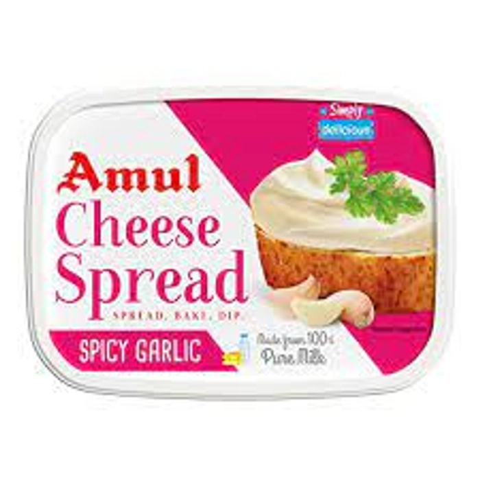 AMUL CHEESE SPREAD GARLIC 200GM