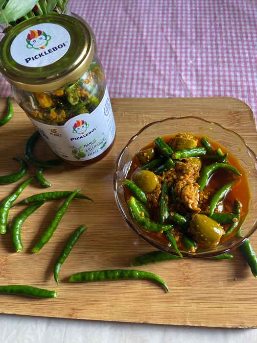 Mango  Green Chilli Pickle