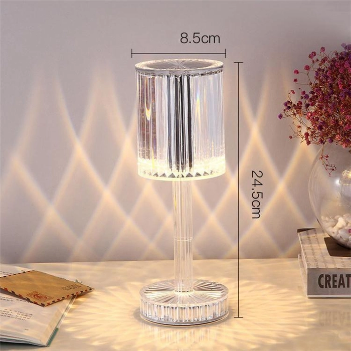 Smart touching Crystal Table Lamp