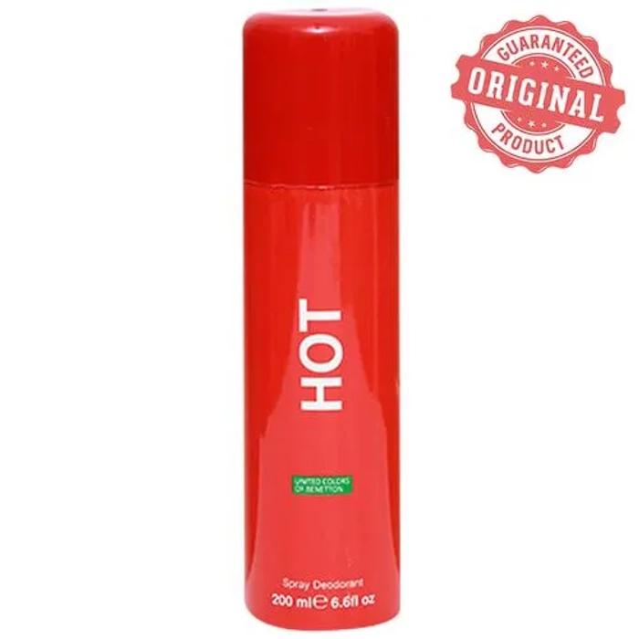 United Colors Of Hot Spray Deodorant