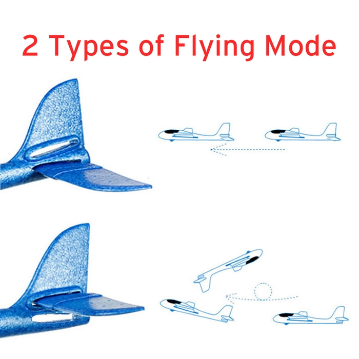 Kids Hand Throw Flying Glider Plane Toy Foam Aeroplane Model Outdoor Sports Toys for boys