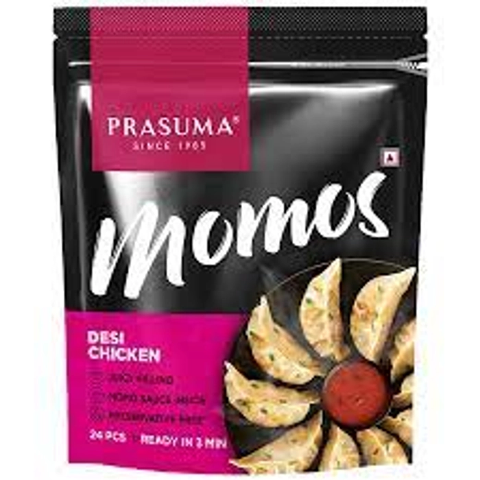 PRASUMA MOMOS - DESI CHICKEN (FROZEN) 24PC