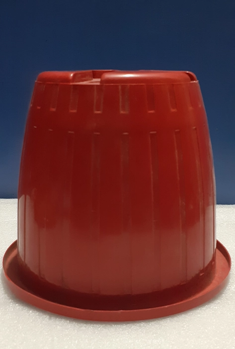 Posan [Dura-6"-Red Pot For Your Beautiful Home] Pack of 4/6/8/10/12