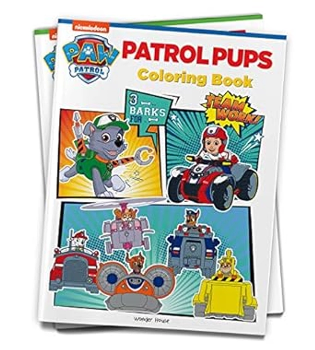 Christmas Paw Patrol Jumbo Coloring Book - Pup-Tacular Holiday