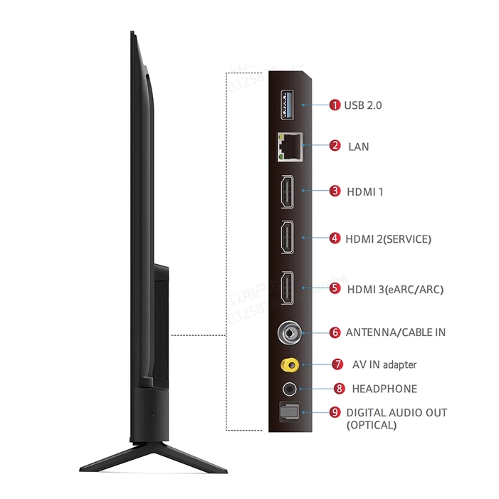 TCL 147.32 cm (58 Inch) Ultra HD (4K) Smart TV, P635-Series 58P635 - ITNET  Infocom