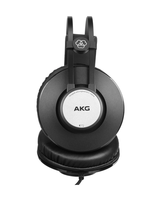 AKG K72 Closed-Back Studio Headphones - Black Edition