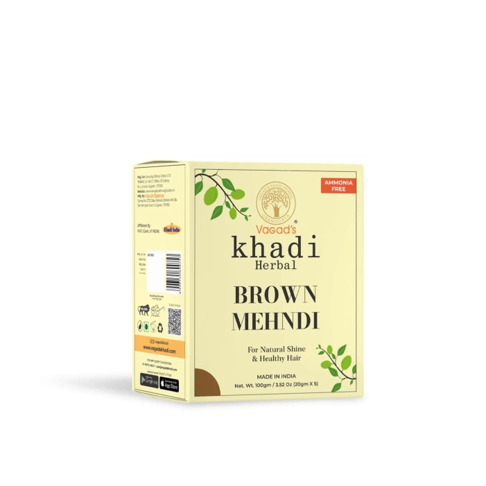 Buy Indus Valley Bio Organic Henna Hair Colour Dark Brown Online