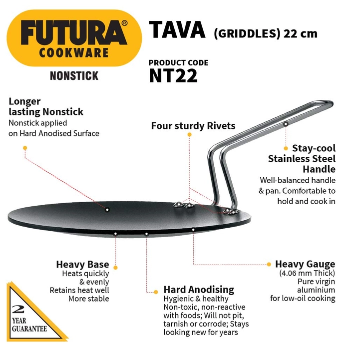 Hawkins non stick online tawa