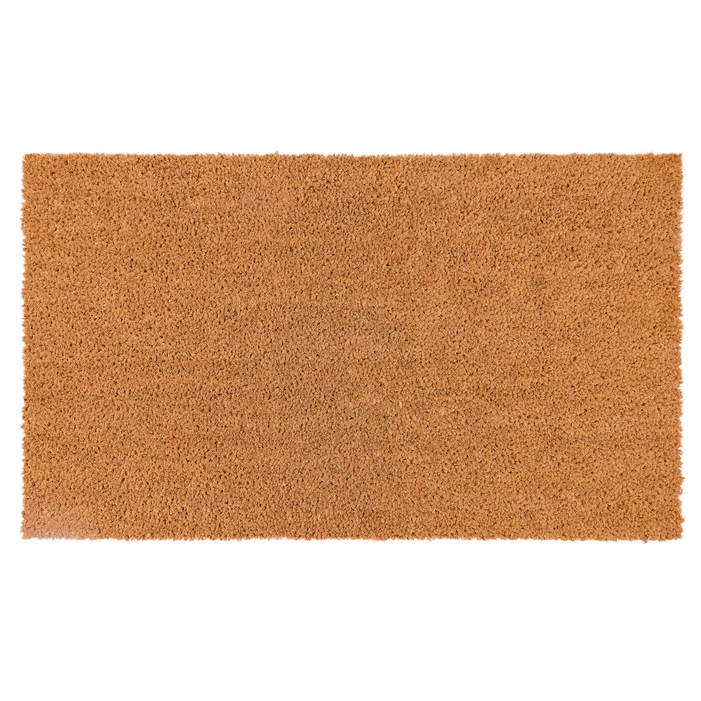 Plain Coir Coco Doormat Outdoor Doormat Rubber Back Non-Slip Front