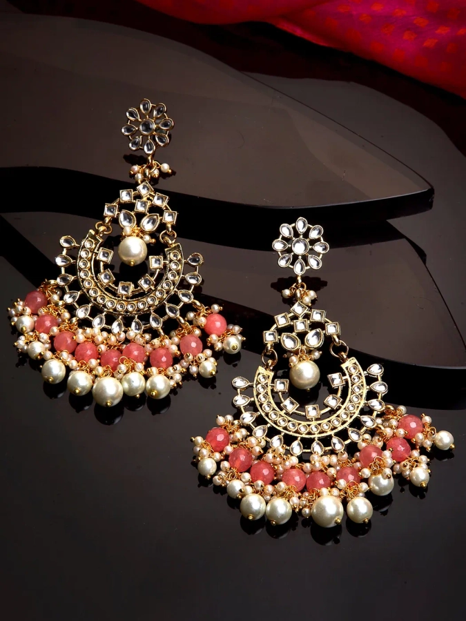 Chandbalis Earrings: Buy Your Favourite Chandbalis Earrings Online at Best  Price – Curio Cottage