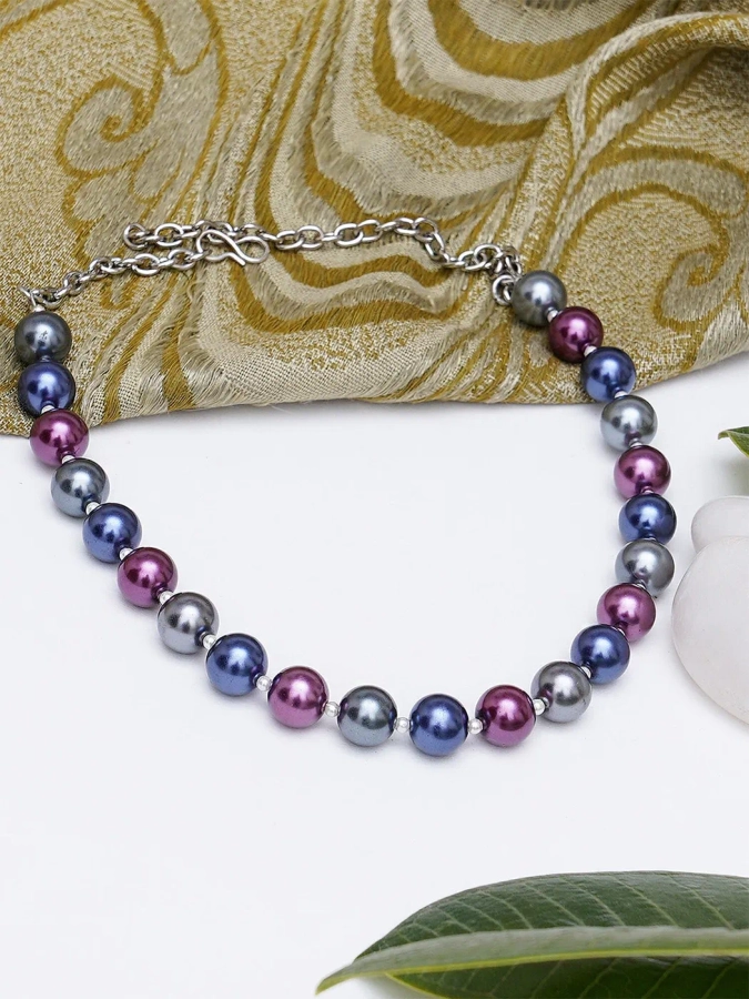 Modern Macarena Purple Necklace - Jewelry by Bretta