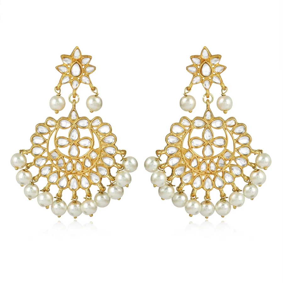 Indian Fancy Earrings | Original Indian Jewel | Pankaj Online Store