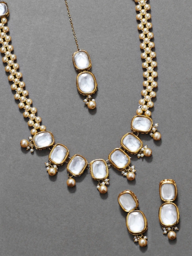 Mana Ombré Golden Pearl Necklace – MishaHawaii