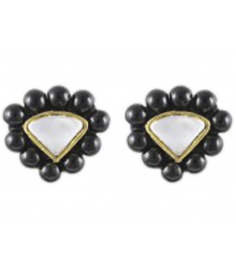 Buy Indo Western Beads Earring With Gold Plating 110643 | Kanhai Jewels
