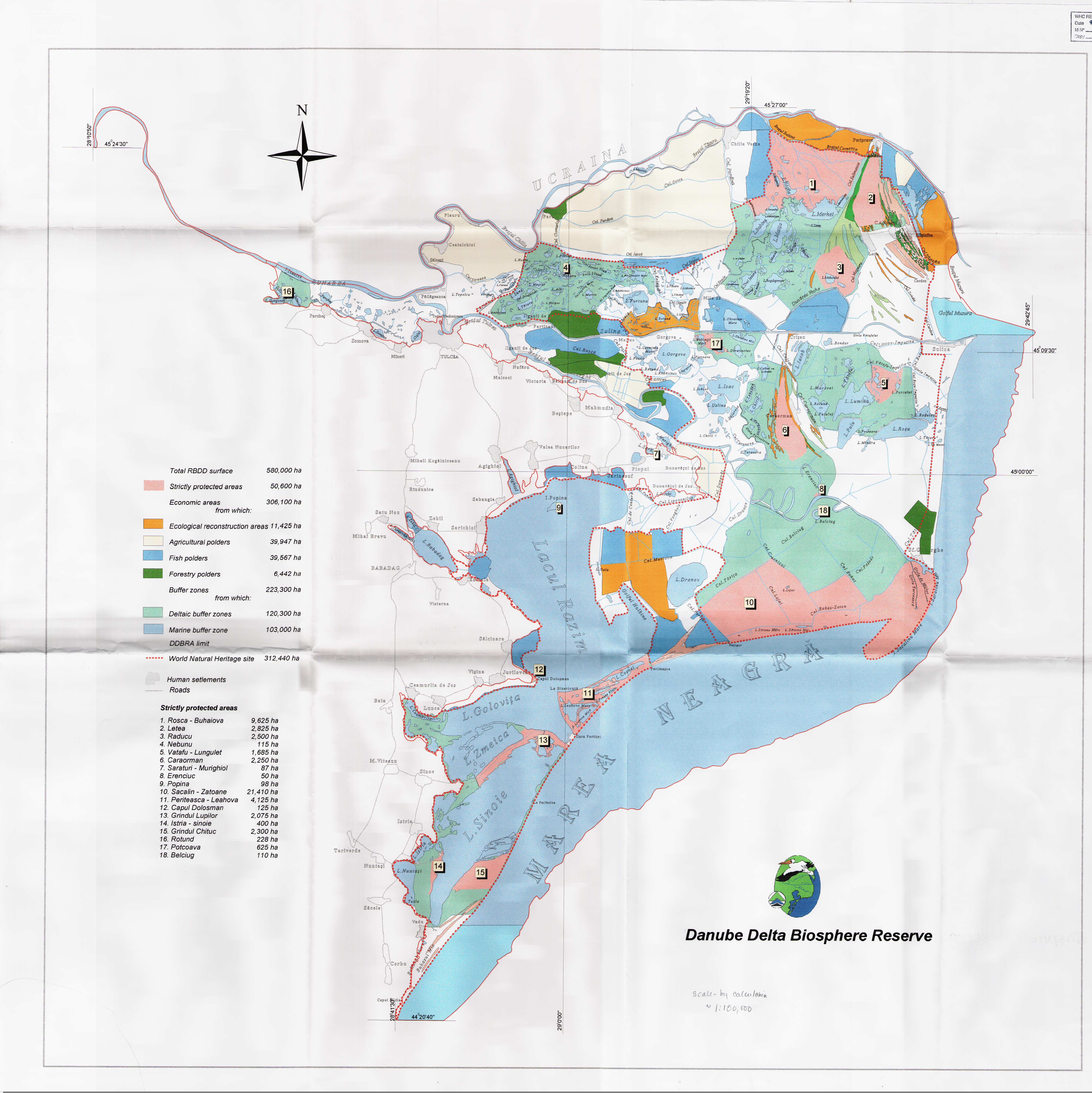 Danube Delta Maps