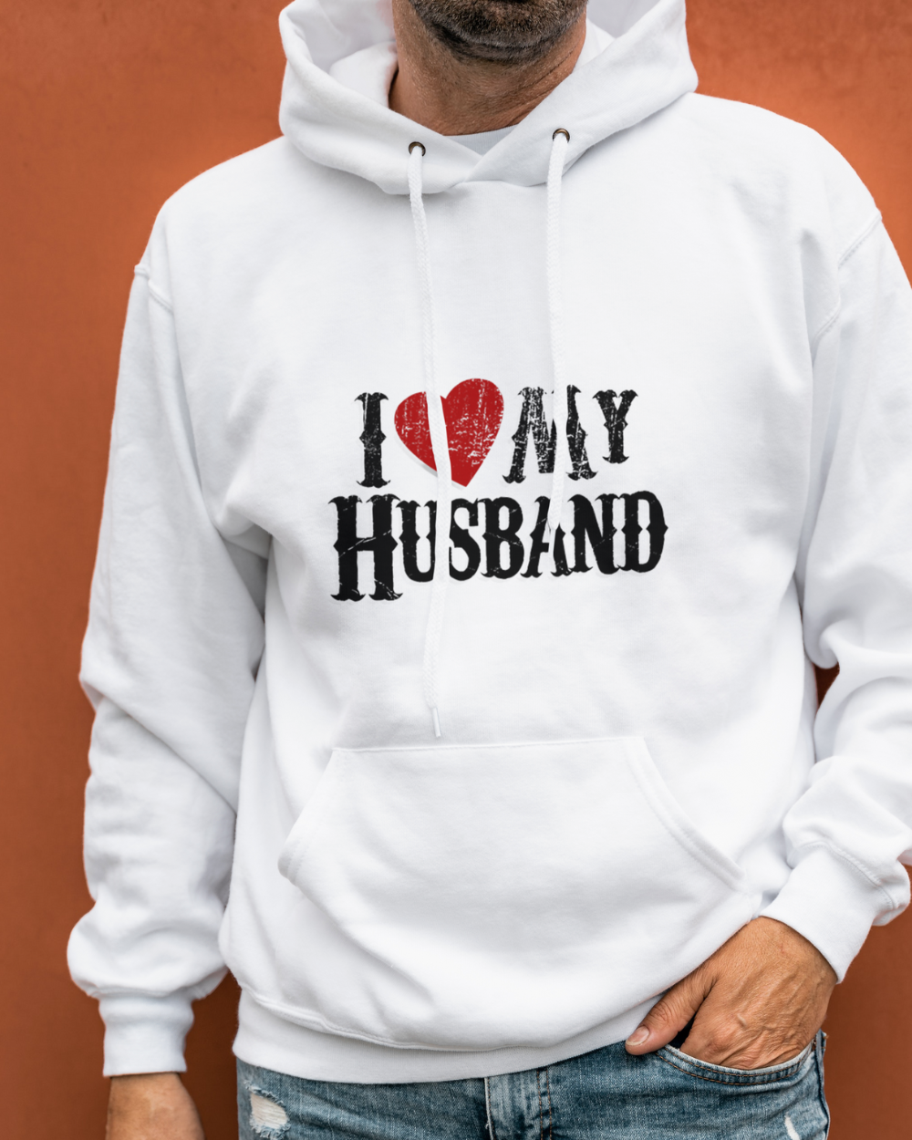 Hoodie gift on valentine for husband