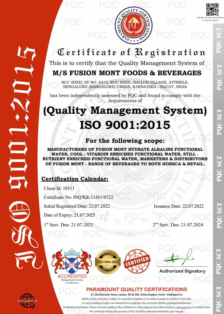 ISO Certification