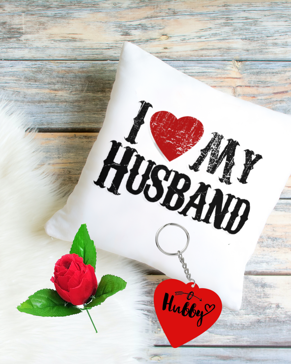 cushion gift for husband on valentine