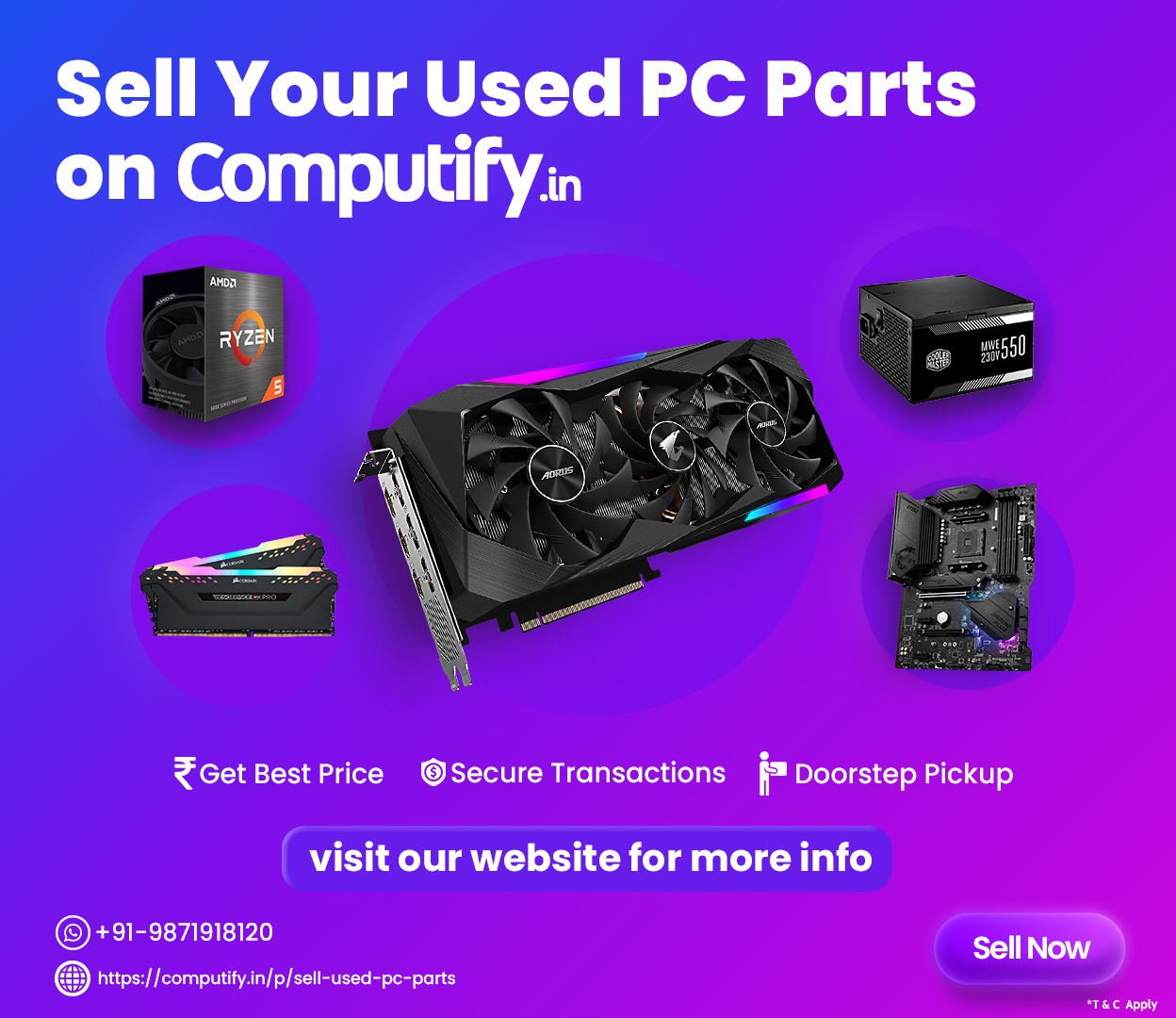 How to sell used PC parts
