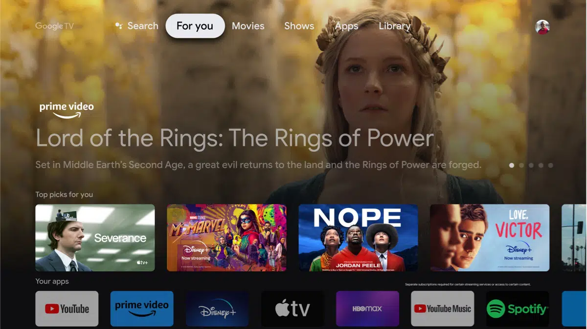 An image featuring a collage of popular TV shows and movies from different genres, representing the diverse entertainment options available through Google TV.